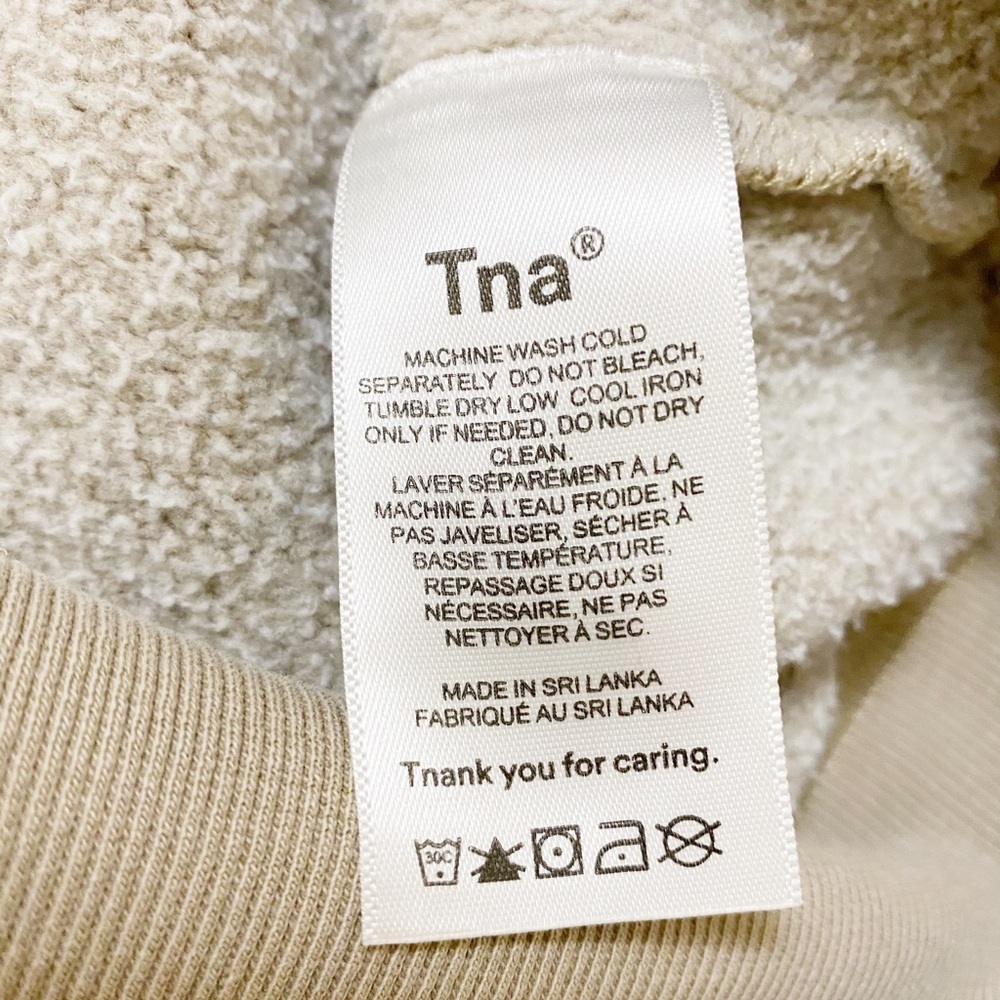 Aritzia TNA Cozy Fleece Boyfriend Crewneck Sweatshirt - Picture 6 of 7